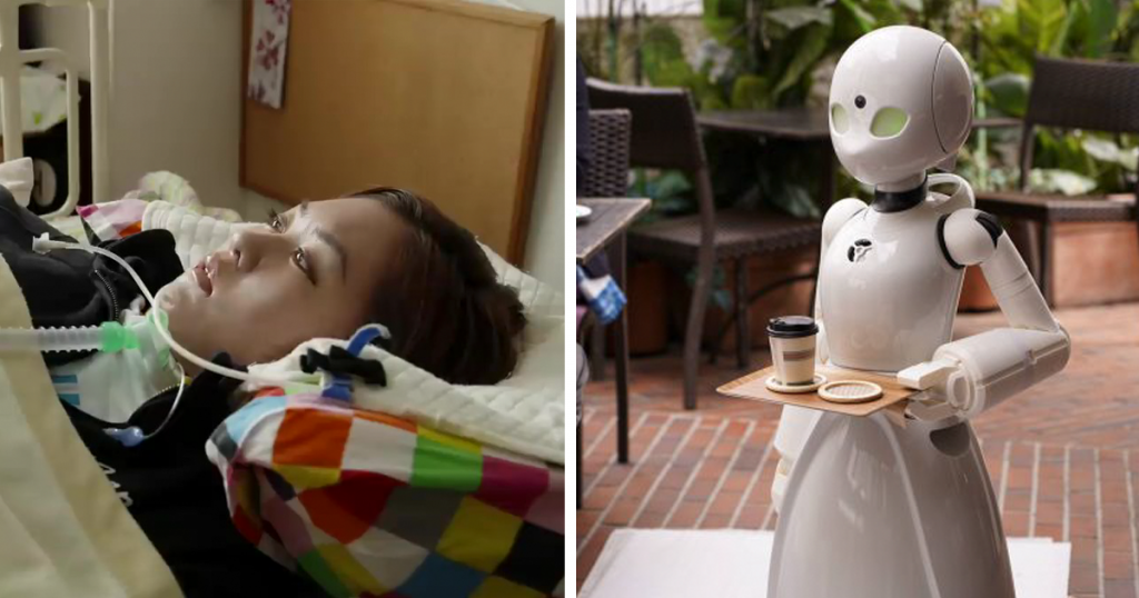 A Japanese Cafe Used State Of The Art Technology To Employ Paralyzed People As Waiters
